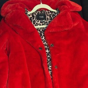 Tail Women's Bold Red Teddy Jacket